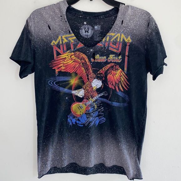 Affliction American Customs tshirt womens xs - Picture 1 of 3